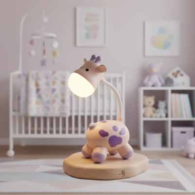Cute Giraffe Night Light Lamp